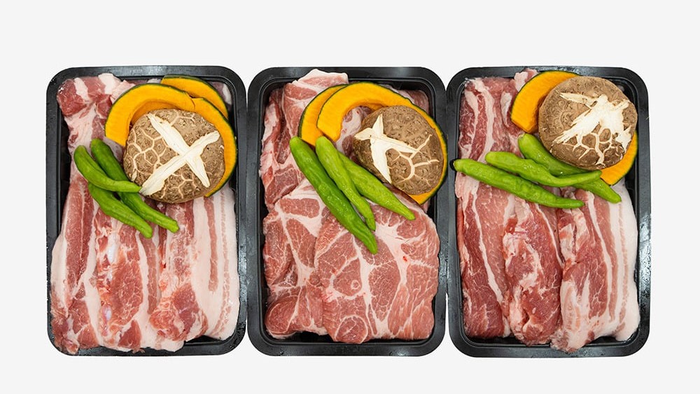 무항생제 생삼겹,생목살 세트 2.4kg